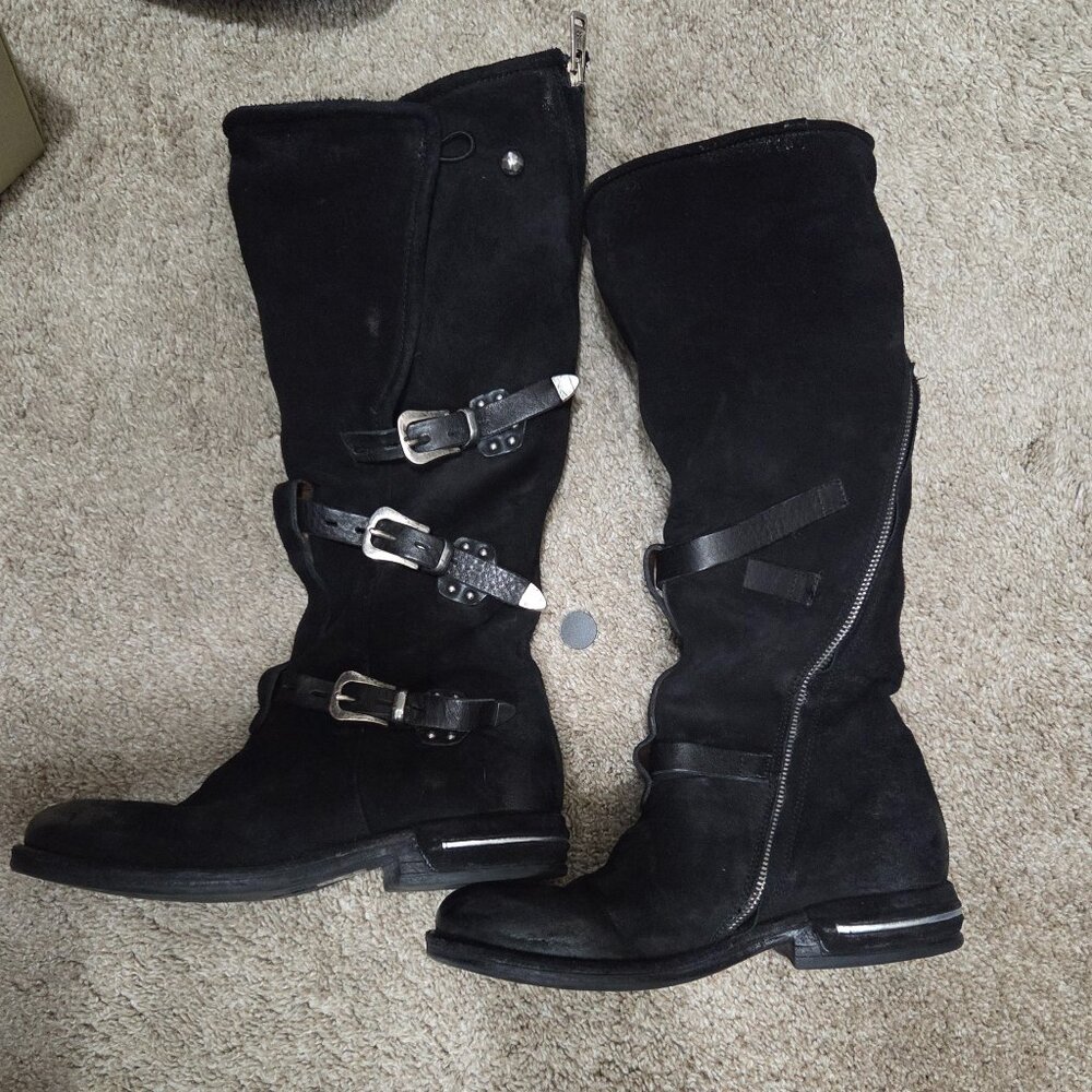 A.S.98 Trigg ~ Black Boot ~ Basically New In Box Euro 38 SZ 7.5